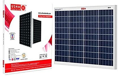 Usha Shriram 55 watt-12Volt Polycrystalline Solar Panel(Pack of 1)