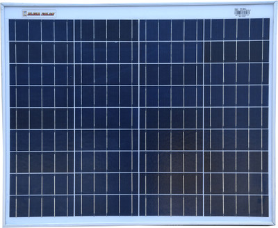 Plaza 60 Watt Polycrystalline Solar Module Range 12 Volt Solar Panel for DC Solar Panel(Pack of 1)