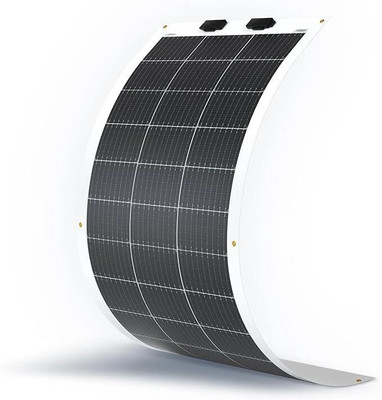 WAAREE 125 Watt Each Mono Perc Flexible Solar Panel(Pack of 2)