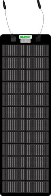 WAAREE 84 Watt Mono Perc Flexible Solar Panel (Pack of 2) Solar Panel(Pack of 2)
