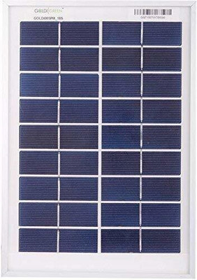 SOLAR UNIVERSE INDIA 5W 6V Standard Poly Crystalline Portable, Light Weight, Solar Panel Module Solar Panel(Pack of 1)