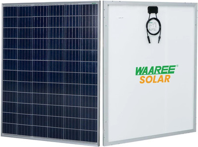 WAAREE II Solar Panel II 200Watt 12V 72Cells (Pack of 6) Solar Panel(Pack of 6)