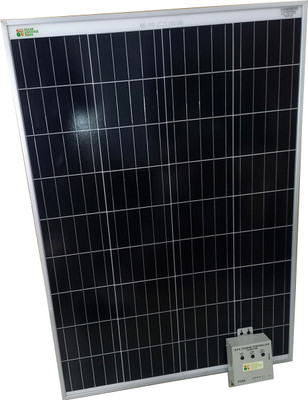 Solar Universe Combo Set of 125W Solar Panel (Mono) & 12V-10amps Smart Charge Controller Solar Panel(Pack of 1)