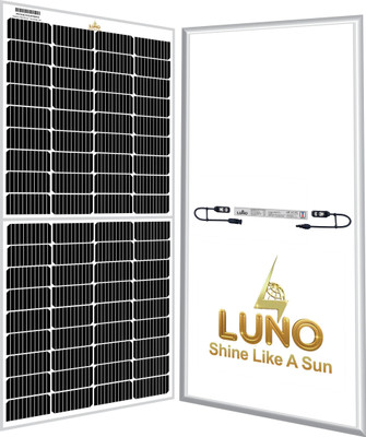 luno 210Watt 12Volt MONOCRYSTALLINE PERC Solar Panel(Pack of 2)