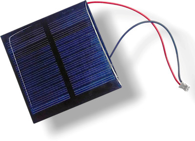 AVISRI 1 PCS 6 Volt 1 Watt Mini Solar Panel 70x70MM 75 mA For Project Work Solar Panel(Pack of 1)