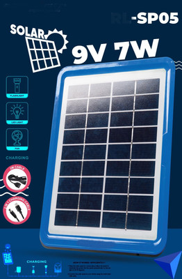 HASRU Solar Panel, 5 in 1 Mobile Charging Cable 3 meter Long Solar Panel Solar Panel(Pack of 1)