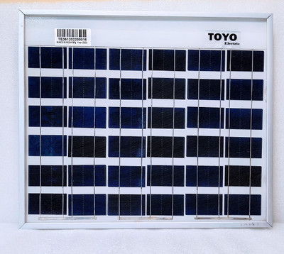 Toyo SOLAR 10 Watt - 12 Volt Solar Panel Solar Panel(Pack of 1)