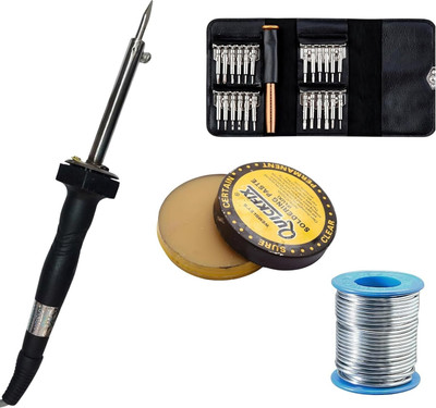 VMTRONIX 30WSOLDERINGIRONSOLDER25INONESCREWDRIVERSET 30 W Simple(Conical Tip)