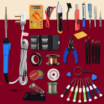 Ironclad Pro 22-in-1 Mobile Soldering Master Kit 25 W Simple(Flat Tip)