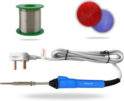 FADMAN 3in1 Basic Iron Kit with 5 Meter Wire and Soldering Flux 25 W Simple(Flat Tip)