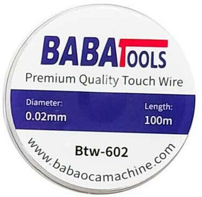BABATOOLS btw-602 premium quality touch wire 0.02mm l100m 25 W Simple(Round Tip)