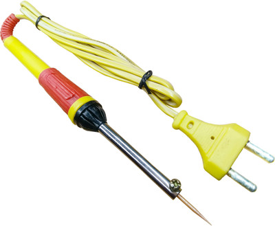 Vincentvolt 15W 240V Yellow Color High Quality Pencil Tip Soldering Iron 15 W Simple(Pointed Tip)