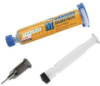 BABATOOLS v4b45 solder paste injector 40gm 138° with pusher 1 W Simple(Round Tip)