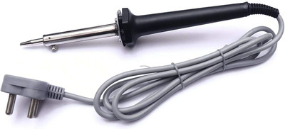 GoodsBazaar Heavy Duty 60W soldering Iron Copper Tip With long PVC Wire 60 W Simple(Flat Tip)