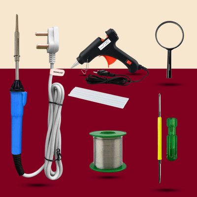 Ironclad Pro 6-in-1 Mobile Soldering Master Kit 25 W Simple(Flat Tip)