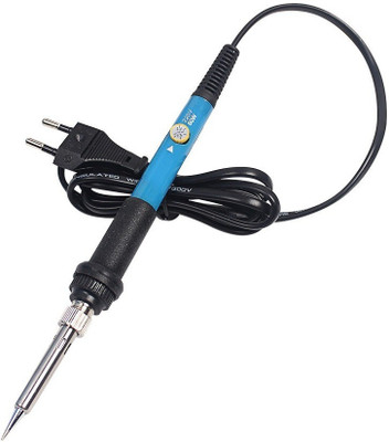 GoodsBazaar Temperature Adjustable Soldering Iron Handle Heat Pencil Tool 60 W Simple(Conical Tip)