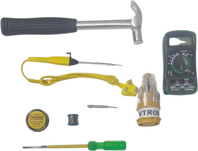 vtronix SOL 25 WATT PACKOF08 (WITH 830L MULTIMETER AND CLAW HAMMER) 25 W Simple(Round Tip)