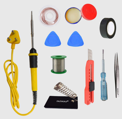 FADMAN SOLDERING KIT WITH MOBILE OPENER TY-1 PACK OF 10 25 W Simple(Flat Tip)