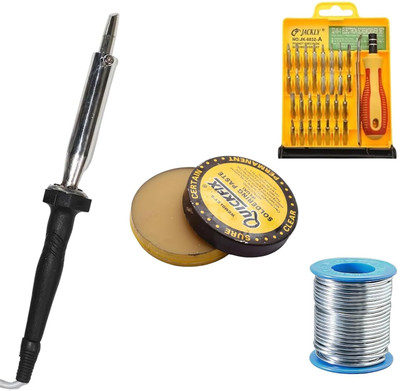 VMTRONIX SOLDERINGIRONKIT125ROUND32INONESCREWDRIVER 125 W Simple(Round Tip)