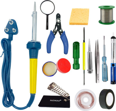FADMAN Combo Pack of 14 Soldering Iron 60 W Simple(Flat Tip)
