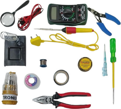 vtronix SOL 25W KIT PACKOF13 (WITH 830L MULTIMETER) 25 W Simple(Round Tip)