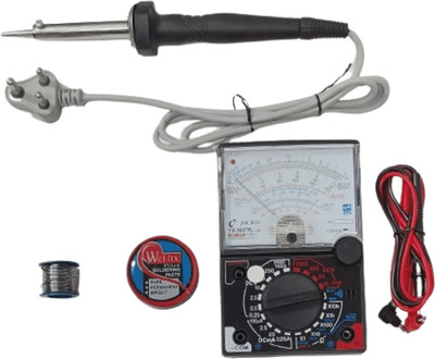 vtronix SOL 60 WATT KIT PACKOF 5 (WITH ANALOG MULTIMETER) 60 W Simple(Pointed Tip)