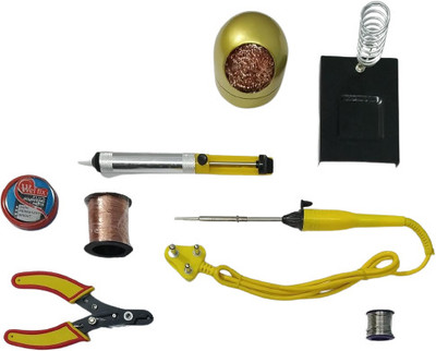 vtronix SOL KIT YELLOW PACKOF08 (08) 25 W Simple(Conical Tip)