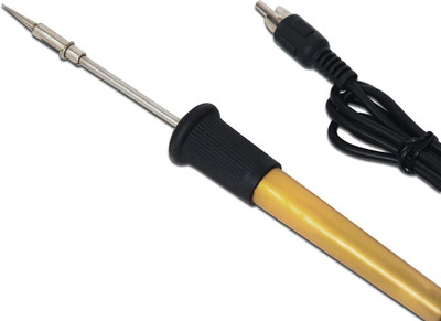 GoodsBazaar 15watt Soldering iron With RCA jack Micro Pen type (12V DC) 15 W Simple(Pointed Tip)