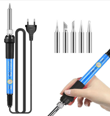super gold technology 60W Temperature Adjustable soldering iron 60 W Temperature Controlled(Round Tip)