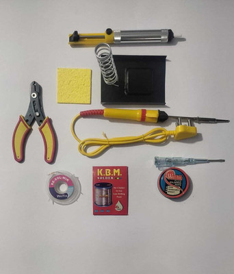 vtronix SOL YELLOW KIT PACKOF9 25 W Simple(Conical Tip)