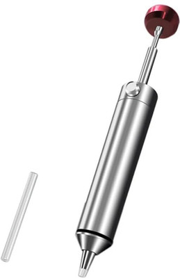 Digital Craft Aluminum Metal Professional Desoldering Pump Solder Sucker Easy To Replace 0 W Simple(Round Tip)