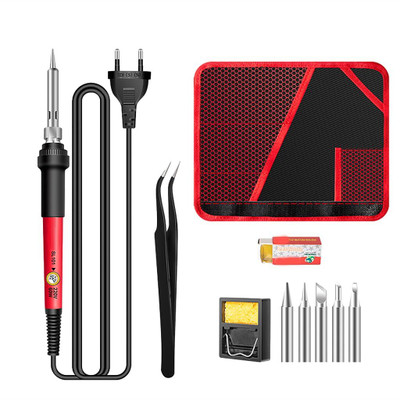 ZITRONIX Adjustable Temperature Electric Soldering Kit 60W 60 W Temperature Controlled(Pointed Tip)