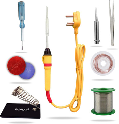 FADMAN 8in1 25W Soldering Iron Kit 25 W Simple(Flat Tip)