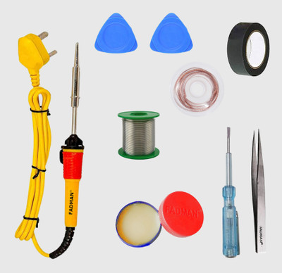 FADMAN SOLDERING KIT WITH MOBILE OPENER TY-3 PACK OF 8 25 W Simple(Flat Tip)