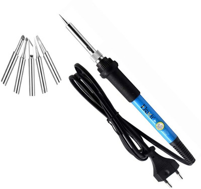 GoodsBazaar 60 Watt Soldering Iron With Adjestable Temprature Controller 60 W Temperature Controlled(Pointed Tip)