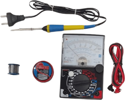 vtronix SOL 15 WATT KIT PACKOF 4 WITH ANALOG MULTIMETER 15 W Simple(Round Tip)