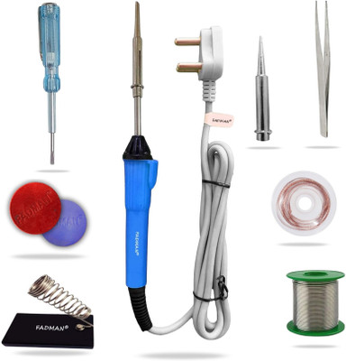 FADMAN 8in1 25W Soldering Iron Kit 25 W Simple(Flat Tip)