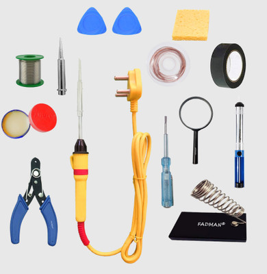 FADMAN SOLDERING KIT WITH MOBILE OPENER TY-4 PACK OF 13 25 W Simple(Flat Tip)