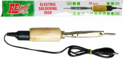 BALRAMA High Quality Soldering Iron with Traditional Wooden Handle 35 W Simple(Flat Tip)