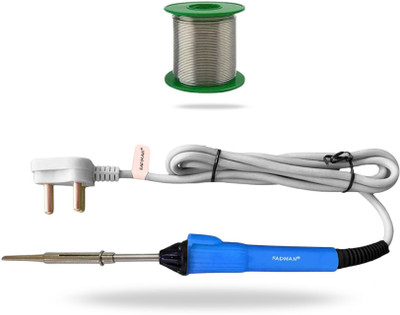 FADMAN Electronic 2in1 Mobile Soldering Iron Equipment Combo Kit with Solder Wire 25 W Simple(Flat Tip)
