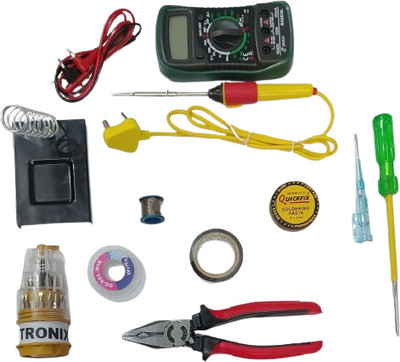 vtronix SOL 25 WATT KIT WITH MULTIMETER 830 PACKOF11 25 W Simple(Round Tip)