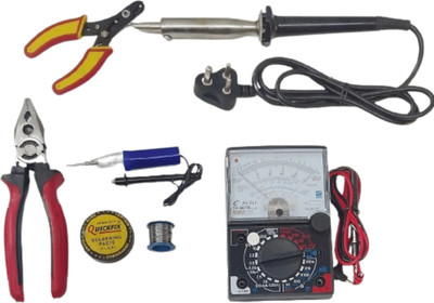 vtronix SOL 125W ROUND KIT WITHANALOG MULTIMETER PACKOF5 125 W Simple(Round Tip)