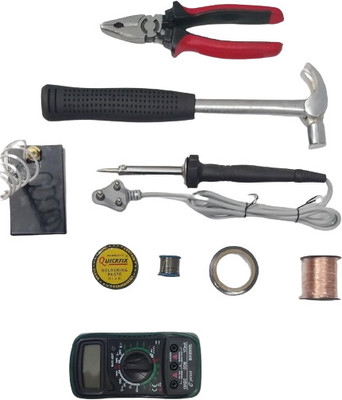 vtronix 60 WATT SOL KIT PACKOF09 (WITH 830 L MULTIMETER 60 W Simple(Round Tip)