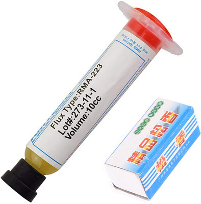 SYMFONIA 1 piece No-Clean Soldering Paste Flux RMA-223,1 Piece Rosin Paste Soldering Iron 0 W Simple(Round Tip)