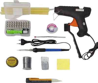 vtronix SOL TEMP KIT PACKOF12 WITH GLUE GUN 60 W Simple(Round Tip)