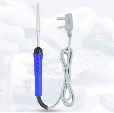 Hillgrove Beginners 25W Electronics Repair Soldering Iron tool for Hobby and Electronic Projects 25 W Simple(Flat Tip)