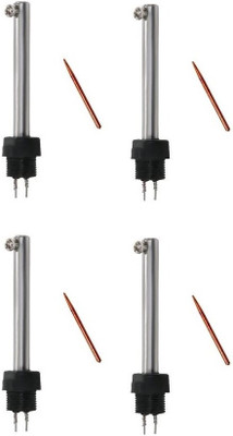 TECHDELIVERS Heating Element 8w 220v Micro Soldering Iron with Bit- Pack of 4 8 W Simple(Pointed Tip)