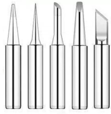 Bright Electronic Components Soldering Iron Bit 6w (Pack of 5) 60 W Temperature Controlled(Round Tip)