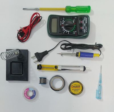 vtronix 8 WATT SOL KIT PACKOF10 (830L MULTIMETER) 8 W Simple(Pointed Tip)
