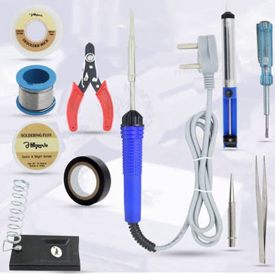 Hillgrove 11In Biggners Complete Iron Kit 25 W Simple(Flat, Pointed Tip)